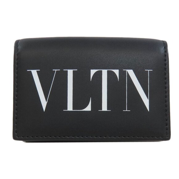 VALENTINO Black Leather Wallet - Picture 1 of 11